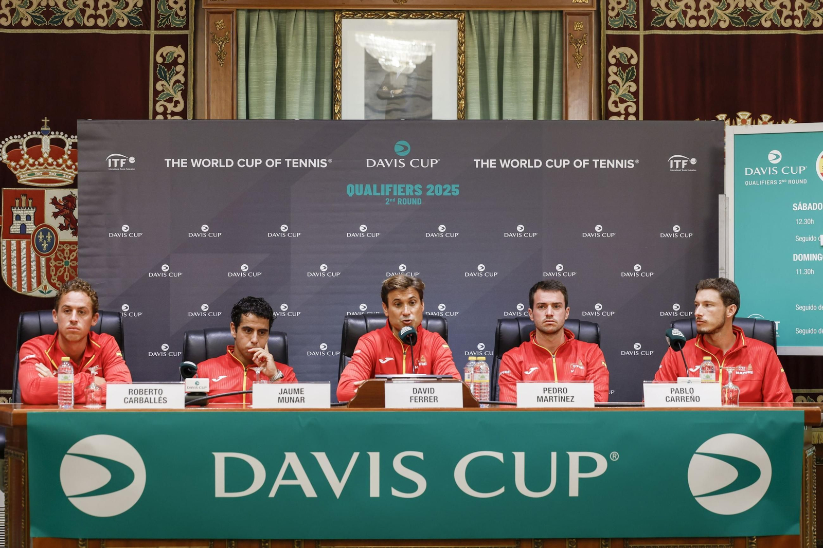 España-Dinamarca de la Copa Davis, en imágenes