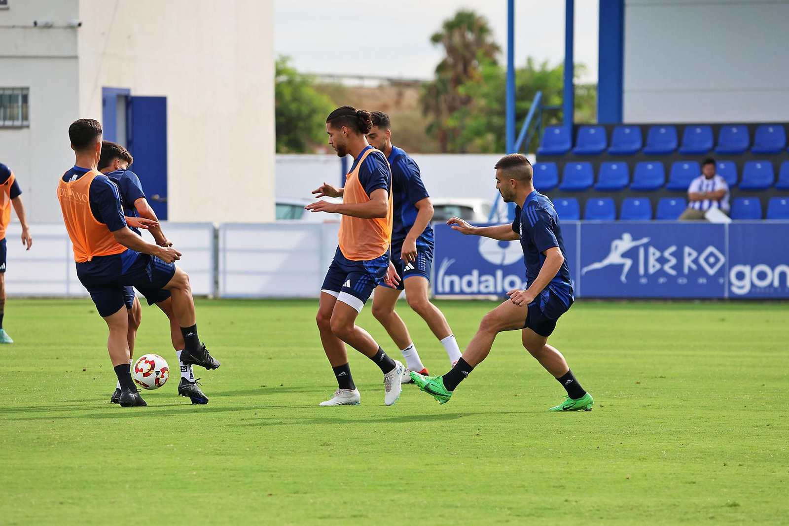 Entrenamiento del Recreativo de Huelva