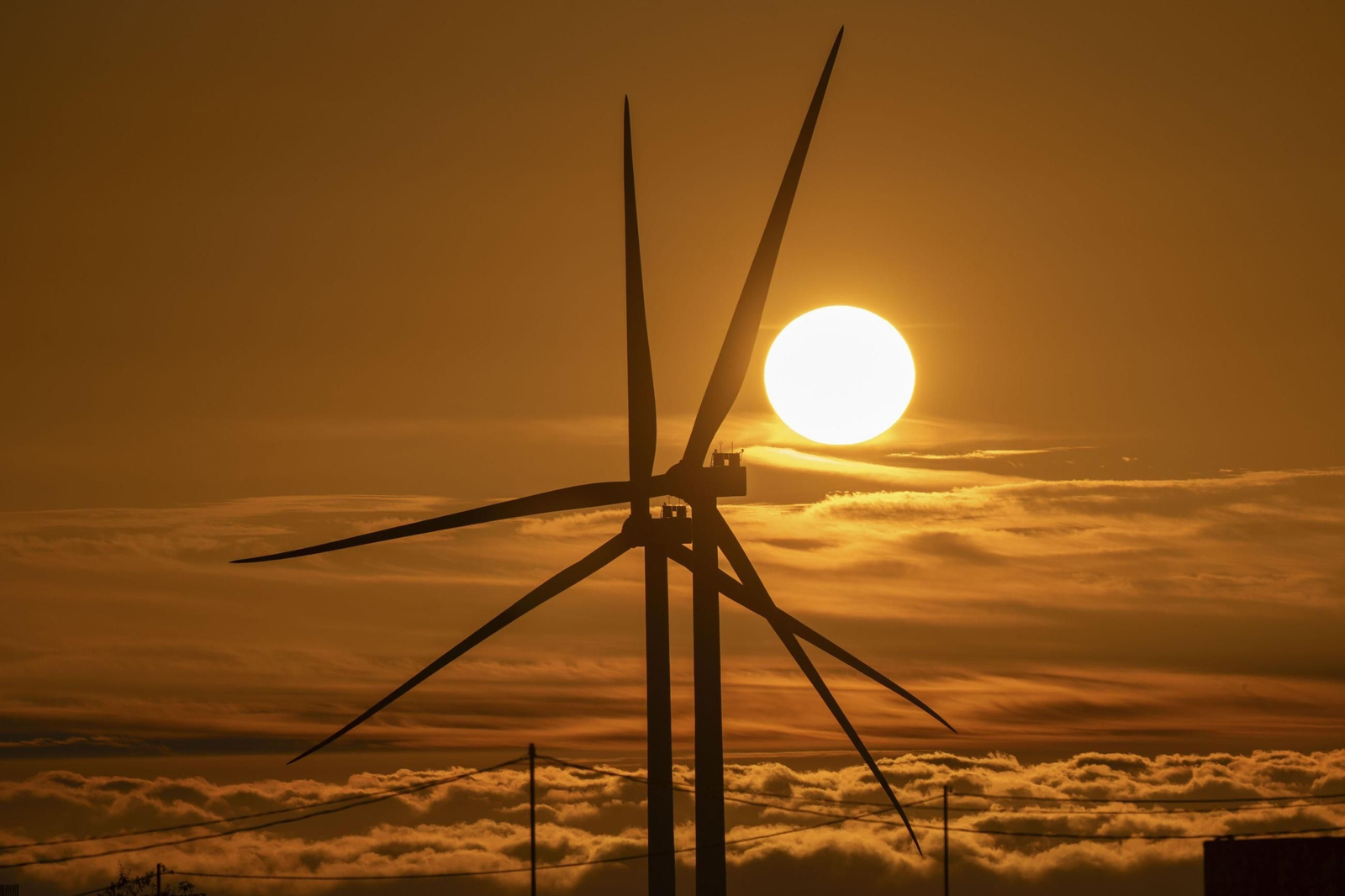 Un amanecer en Los Estancos, municipio de Puerto del Rosario (Fuerteventura).