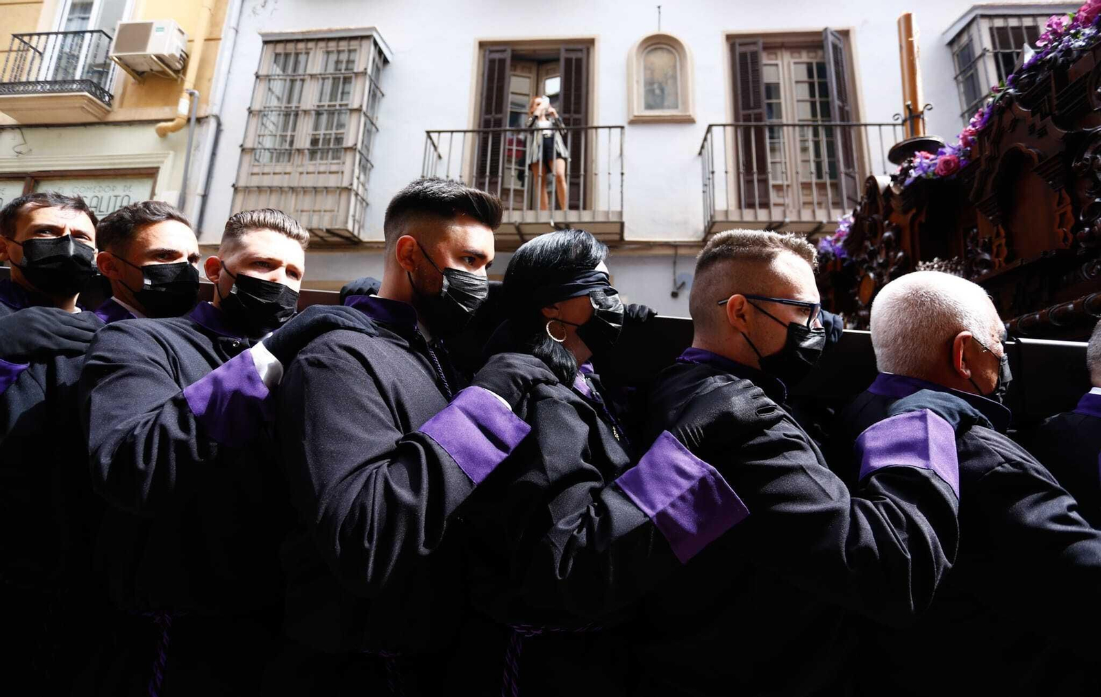 Las fotos de Crucifixión, en el Lunes Santo de Málaga