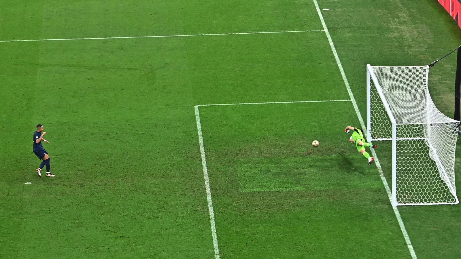 Las imágenes del Argentina-Francia