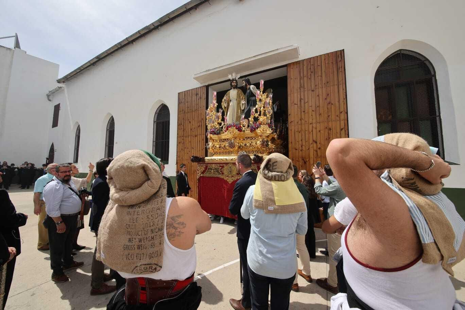 Las imágenes de regreso de las hermandades de la Sed, Candelaria, Paz y Clemencia a sus templos