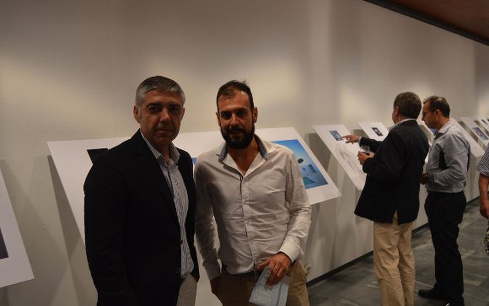 Los arquitectos Fernando Mejías y Mario Barrios.

Foto: Ignacio Casas de Ciria