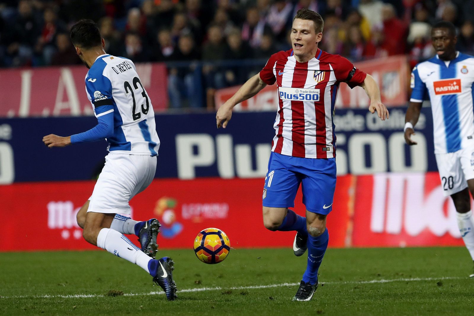El Atlético-Espanyol, en imágenes
