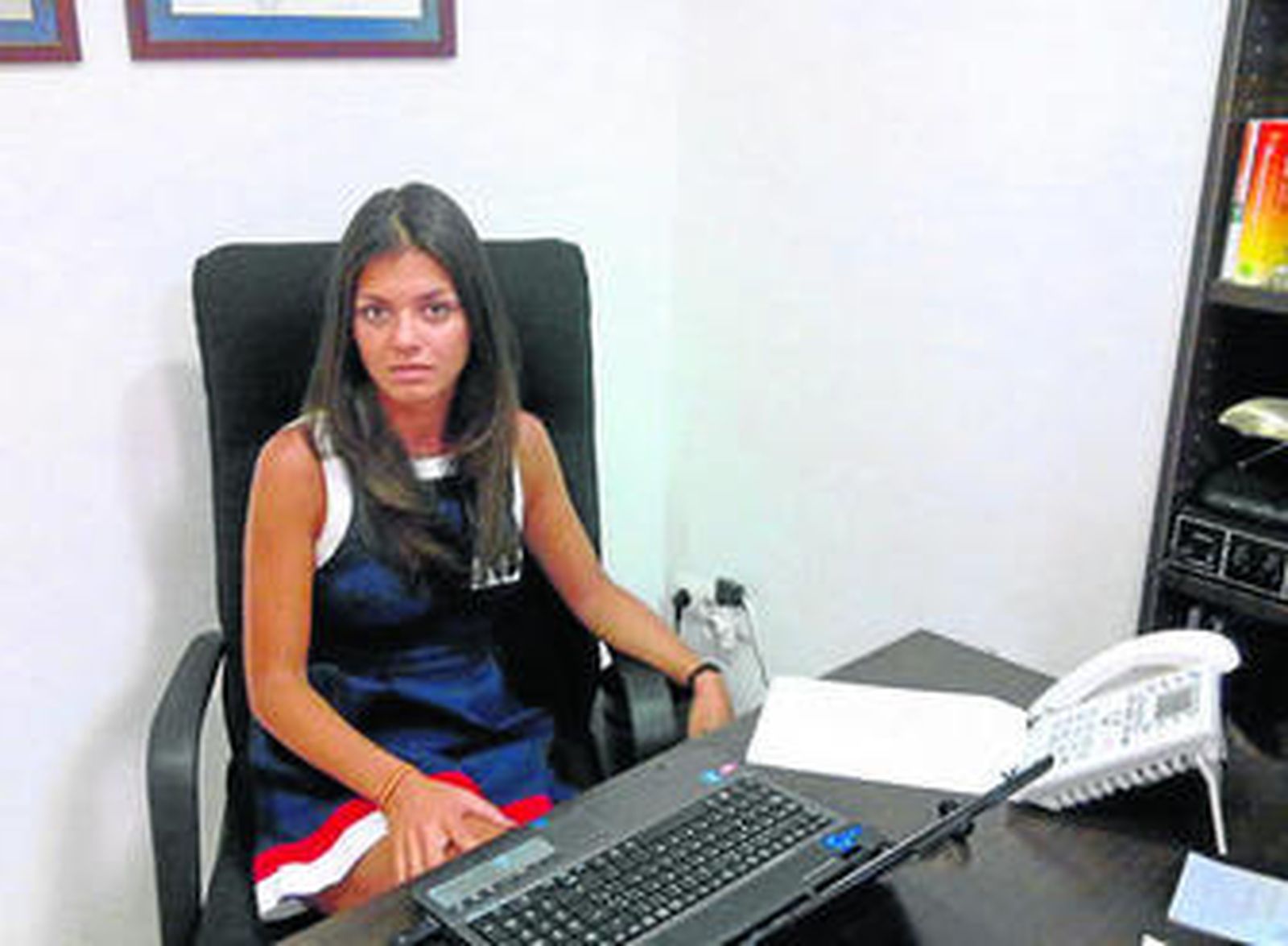 "Me estoy formando para hacerme cargo del centro"