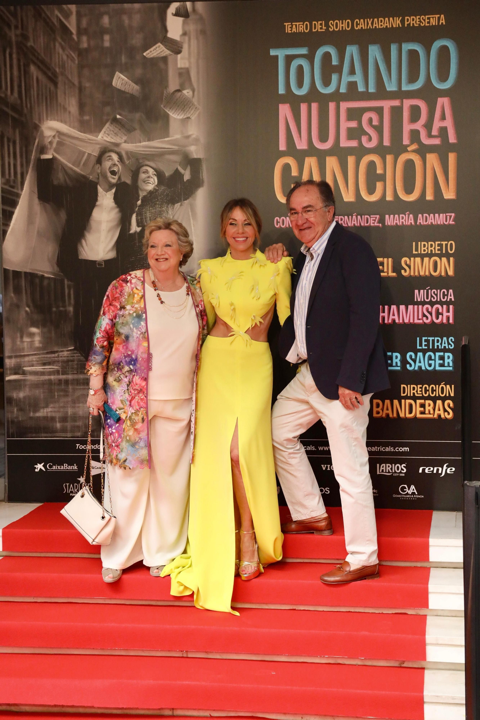 El estreno de 'Tocando nuestra canción', el nuevo musical de Antonio Banderas, en fotos