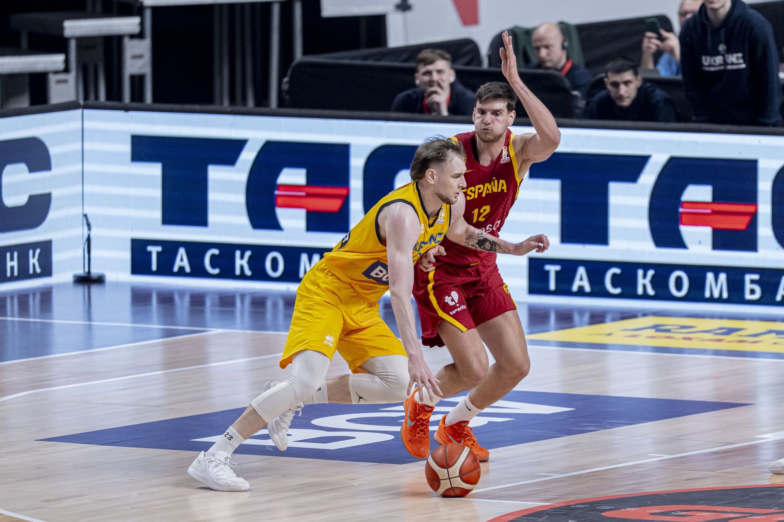 Las mejores fotos del Ucrania-España de baloncesto