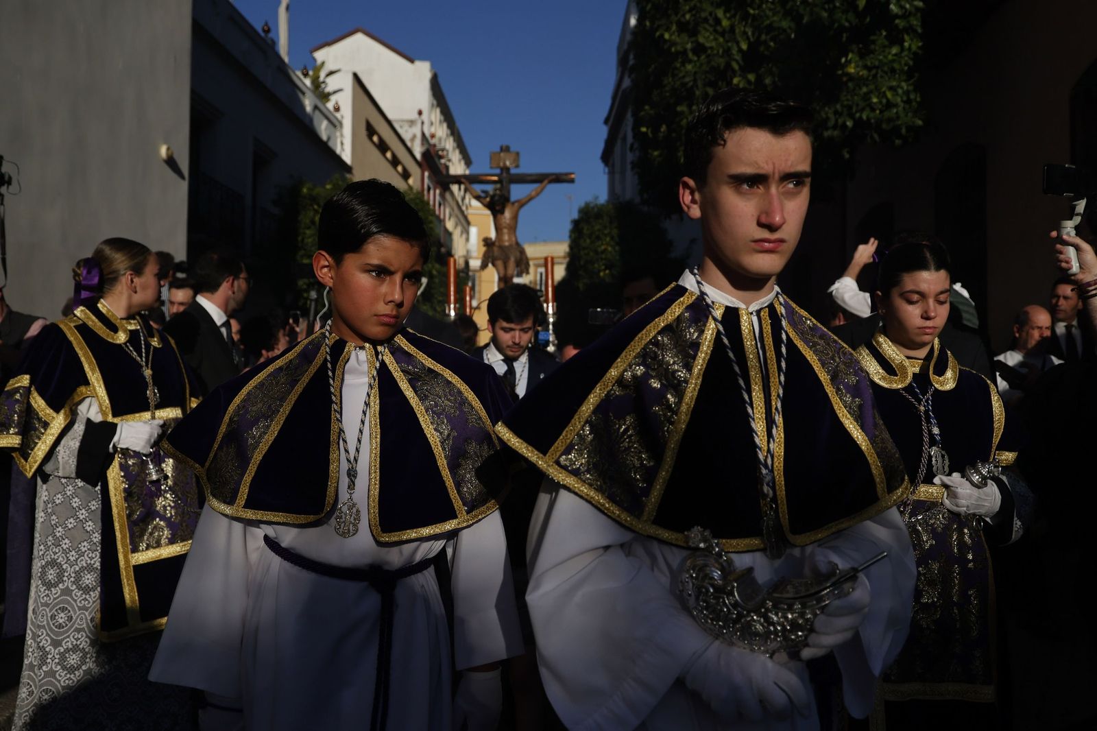 Las imágenes del Viacrucis de las Hermandades
