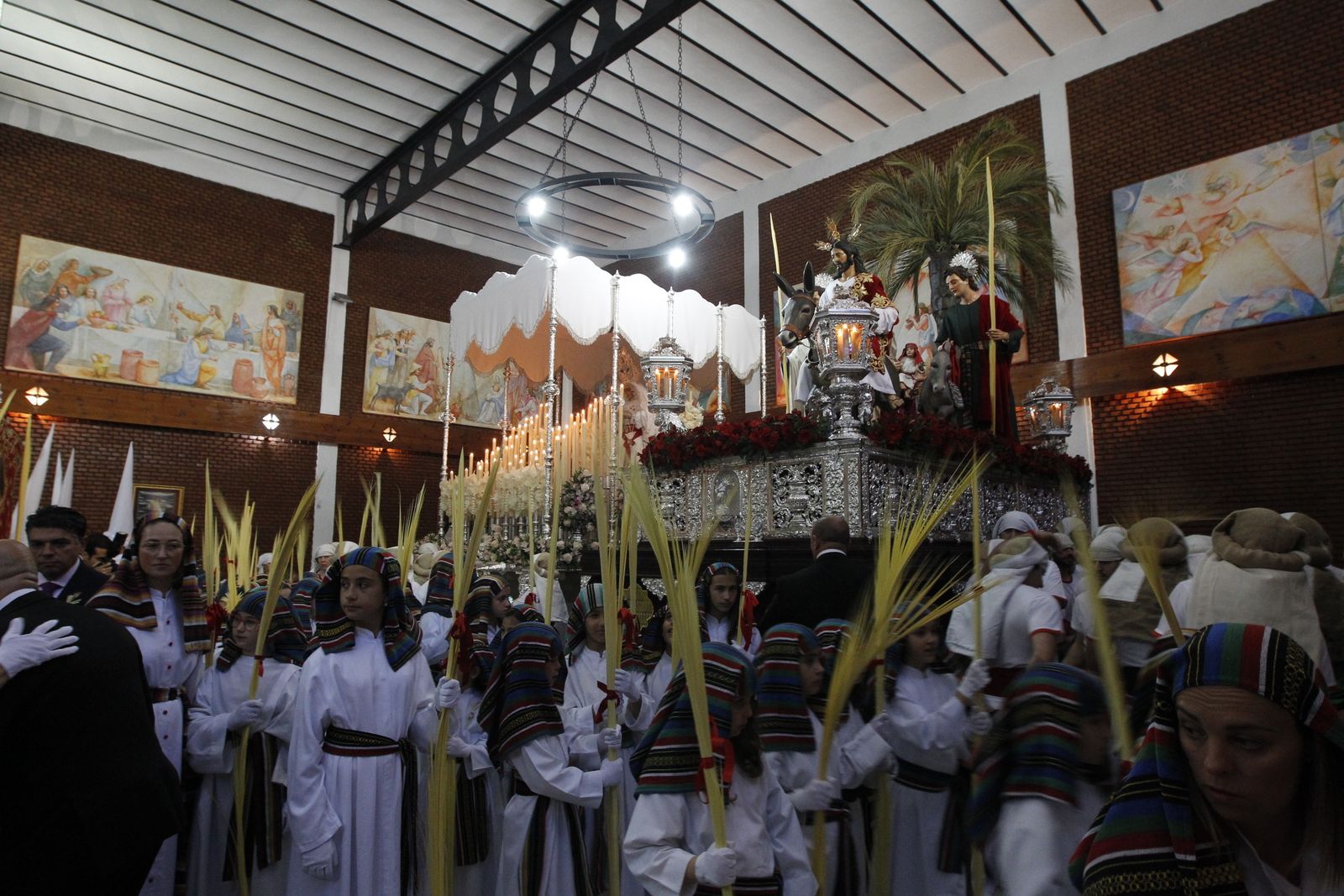 Imágenes Procesión de la Borriquita de Almería capital. Semana Santa 2019