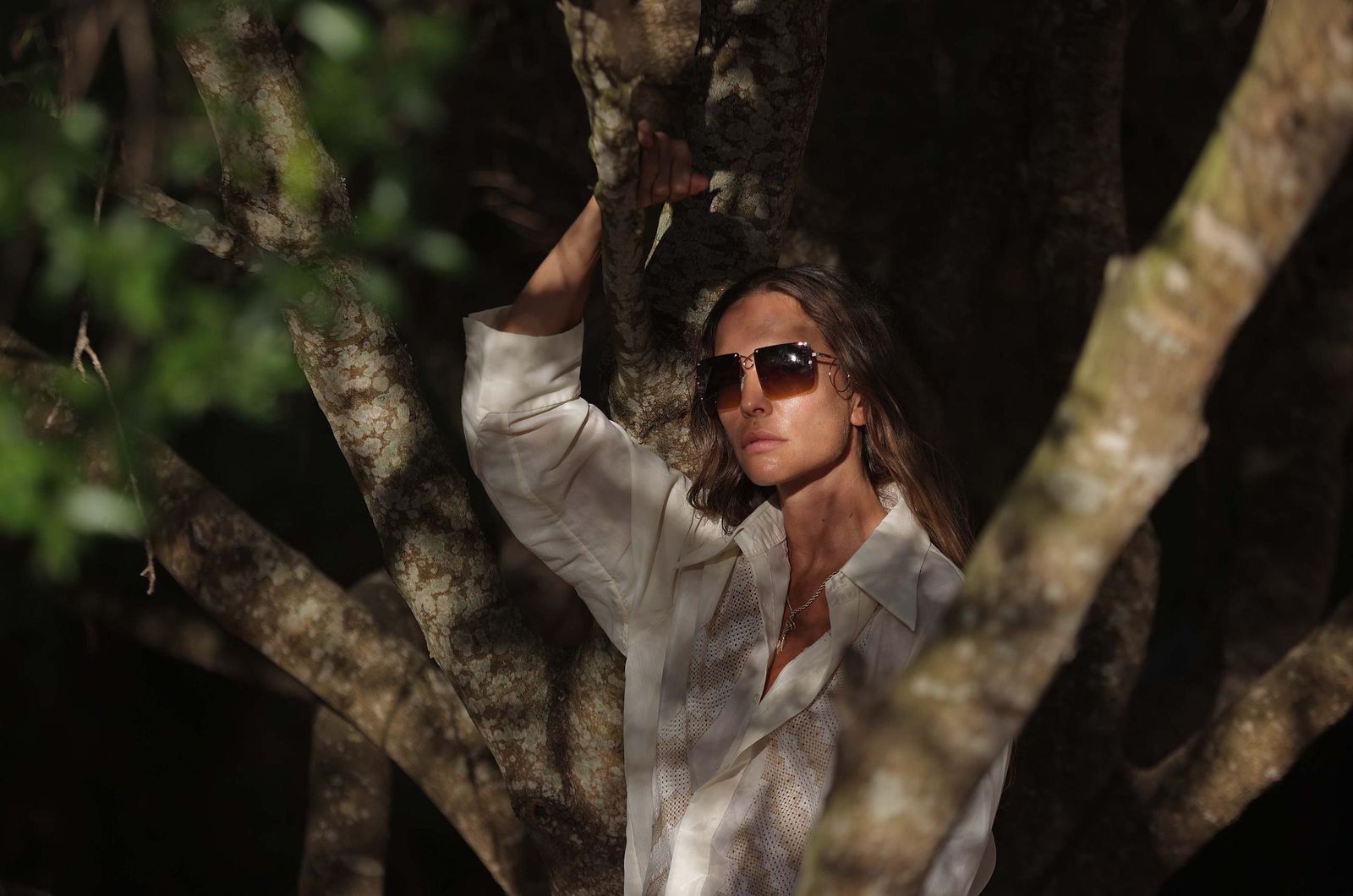 Fotos de Brisa Fenoy en la zona de Getares en Algeciras