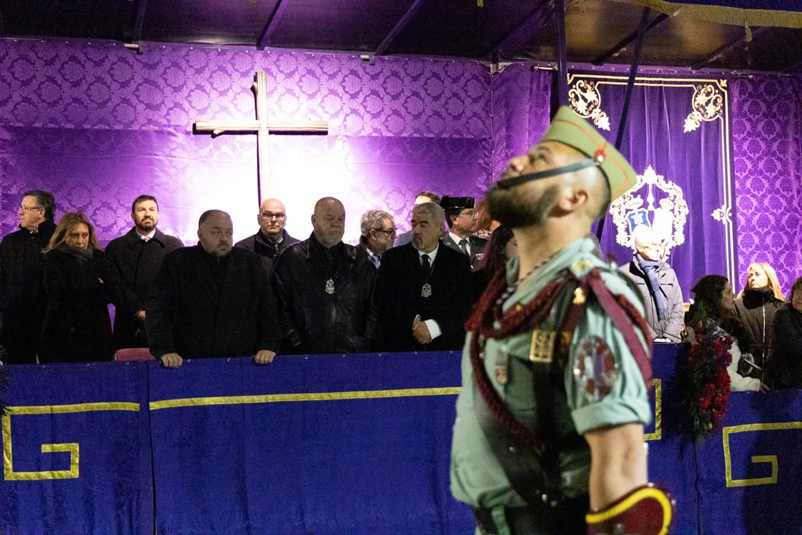 La Legión y el Cristo de la Buena Muerte es uno de los binomios de la Semana Santa.