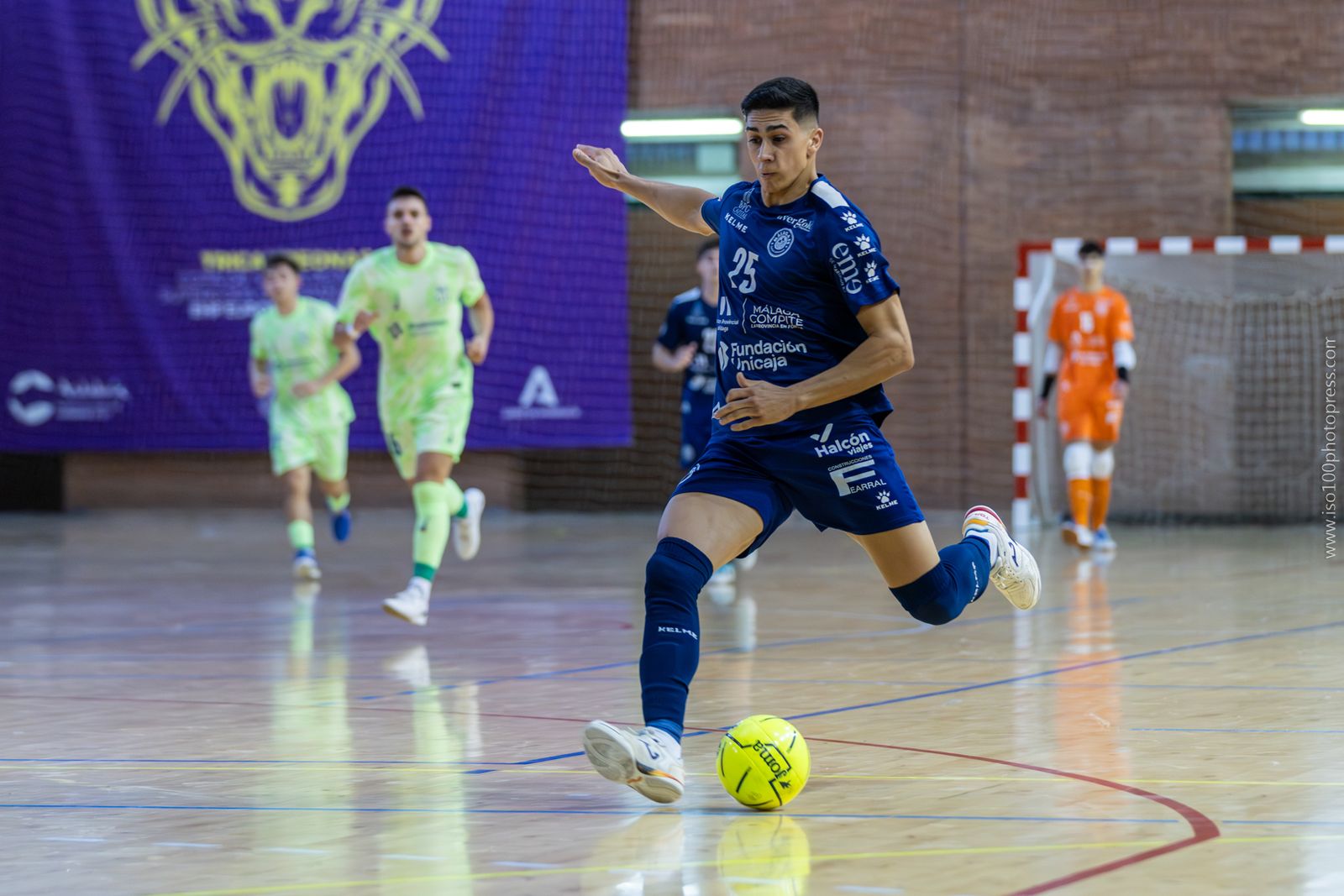 Partido del Málaga Ciudad Redonda.