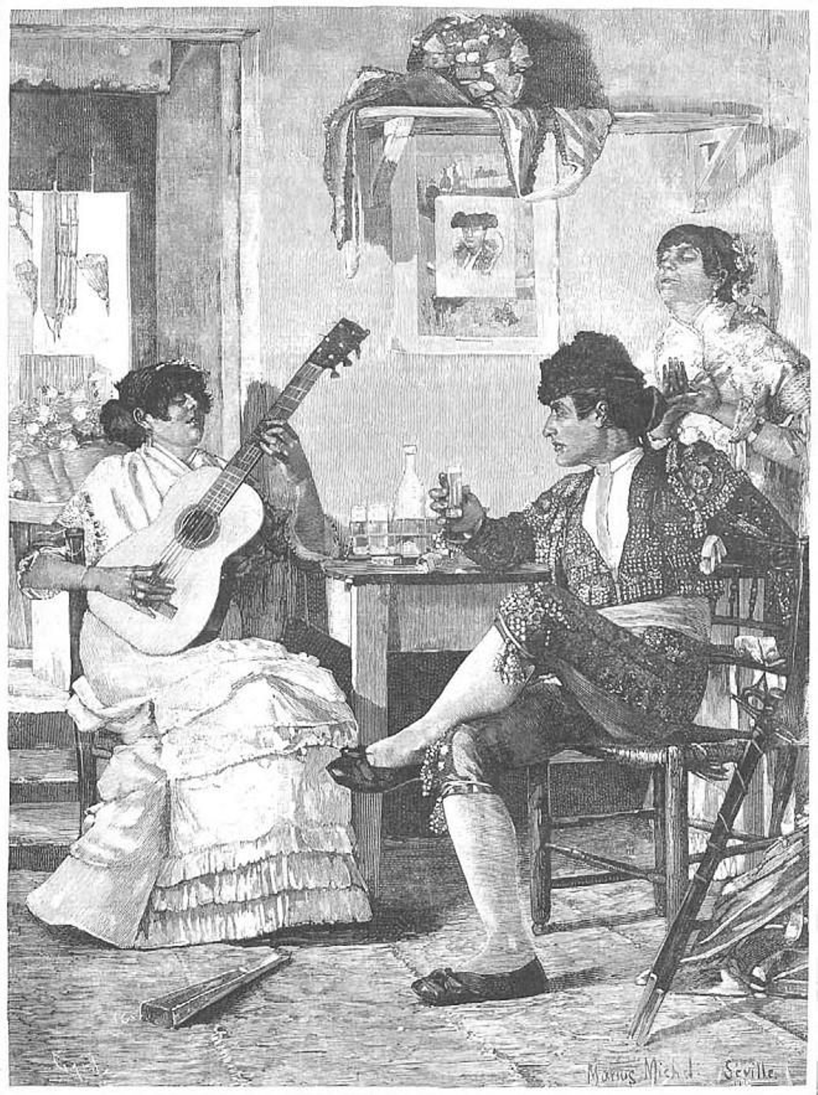 'Después de la corrida' (1885), de Marius Michel. 