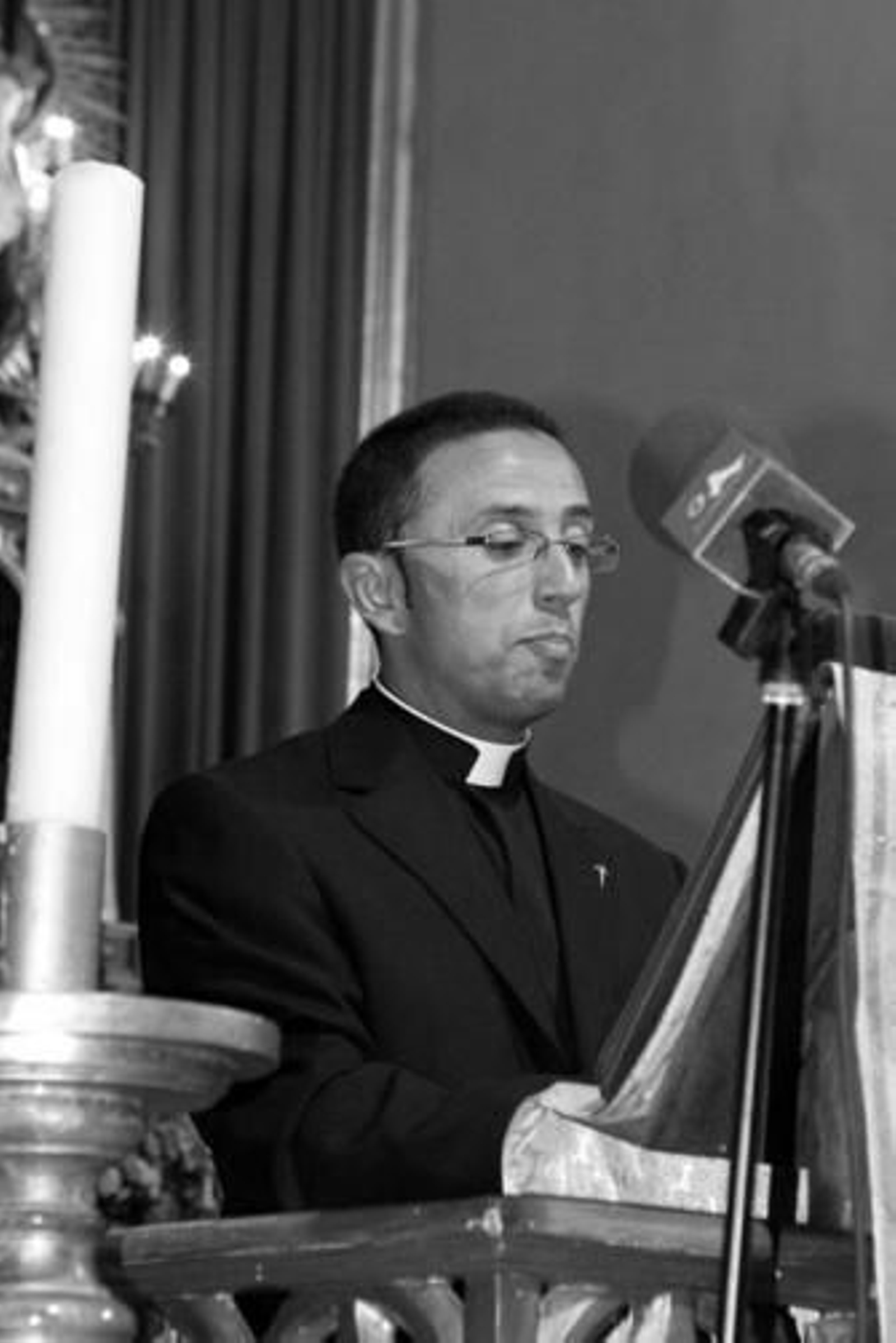 El padre Francisco Javier Izquierdo, pregonero de las fiestas.