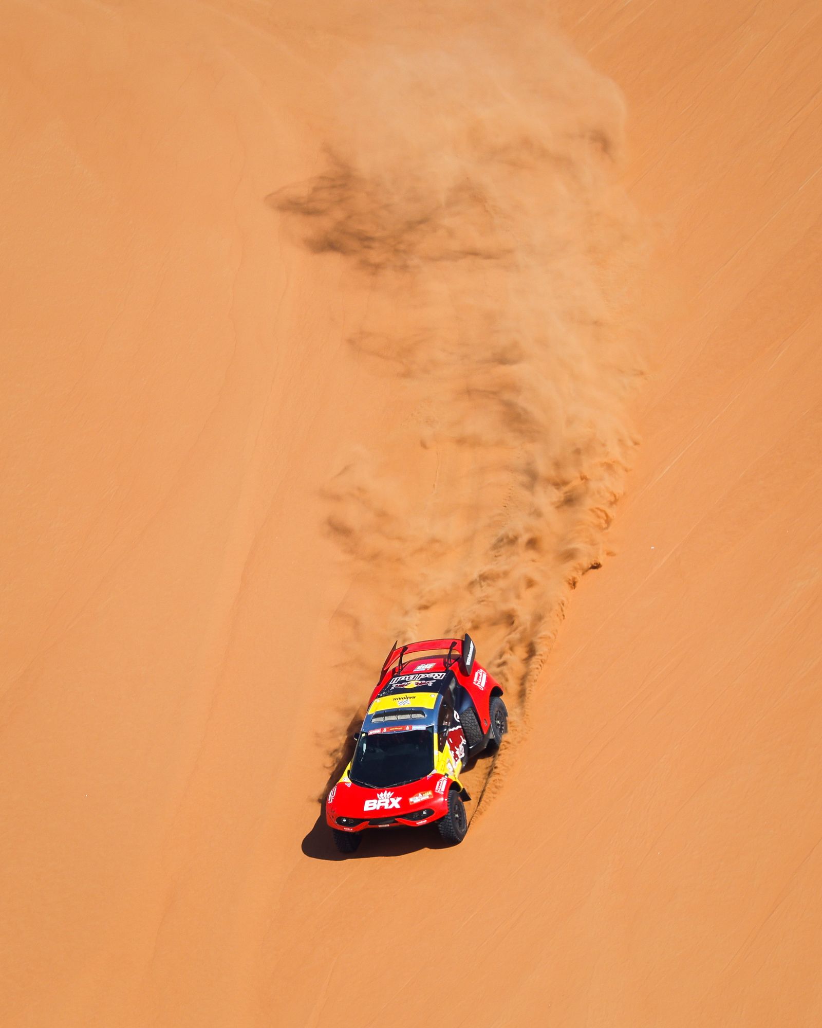 Las mejores fotos del Dakar por las dunas