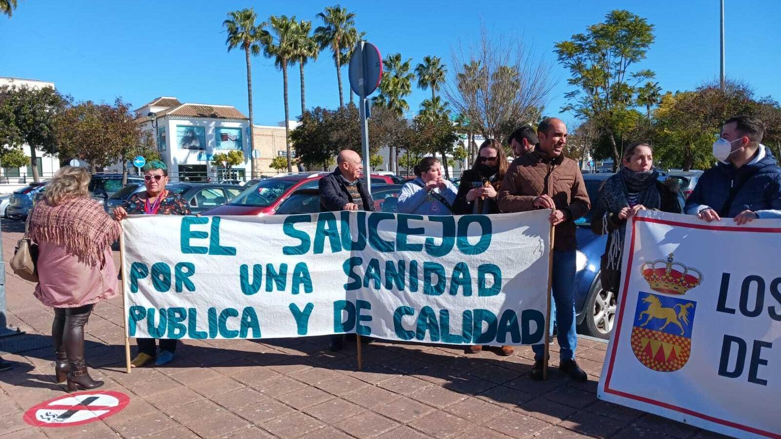 Protesta este martes.