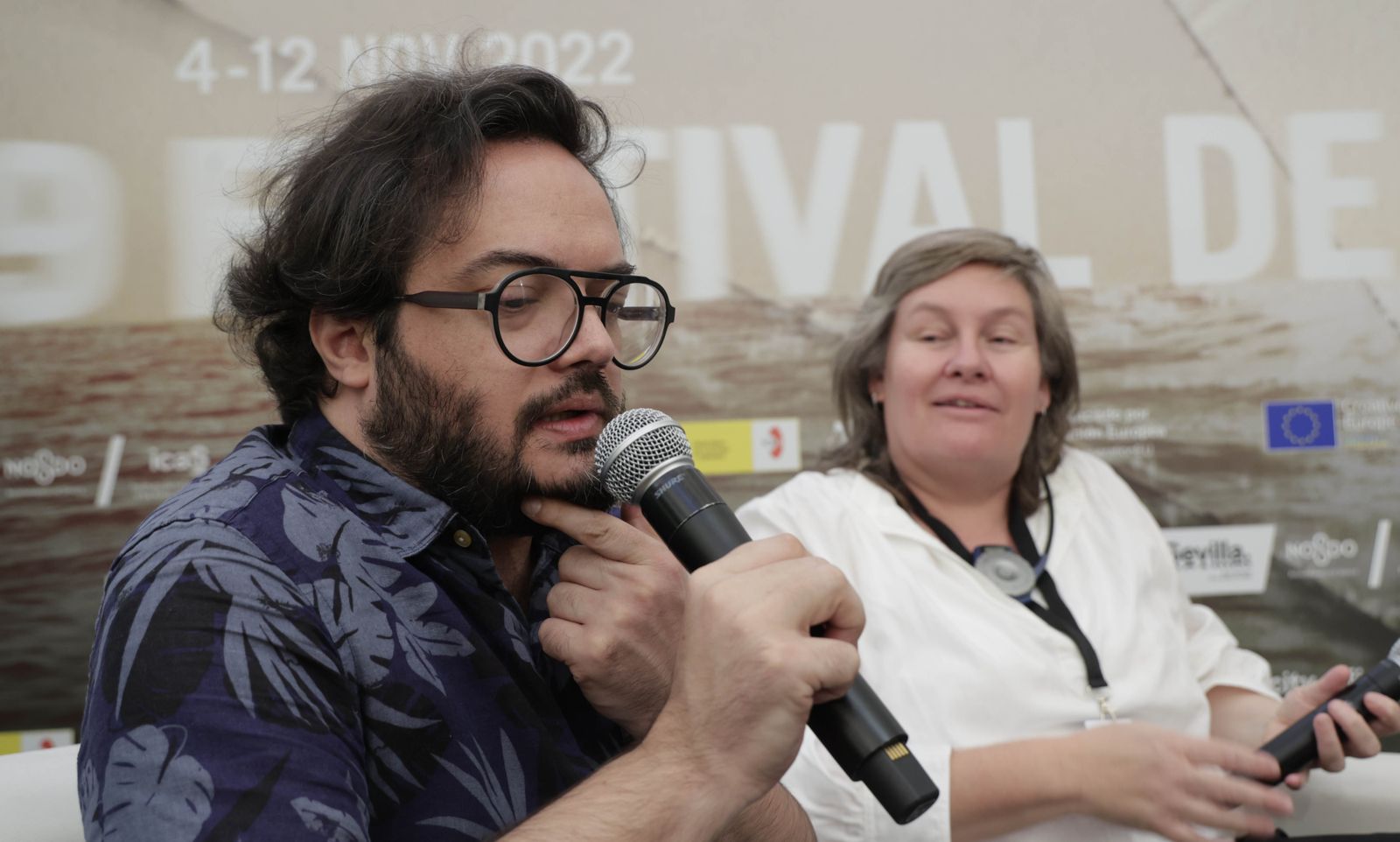 Carlos Conceiçao y Kajsa Naess.