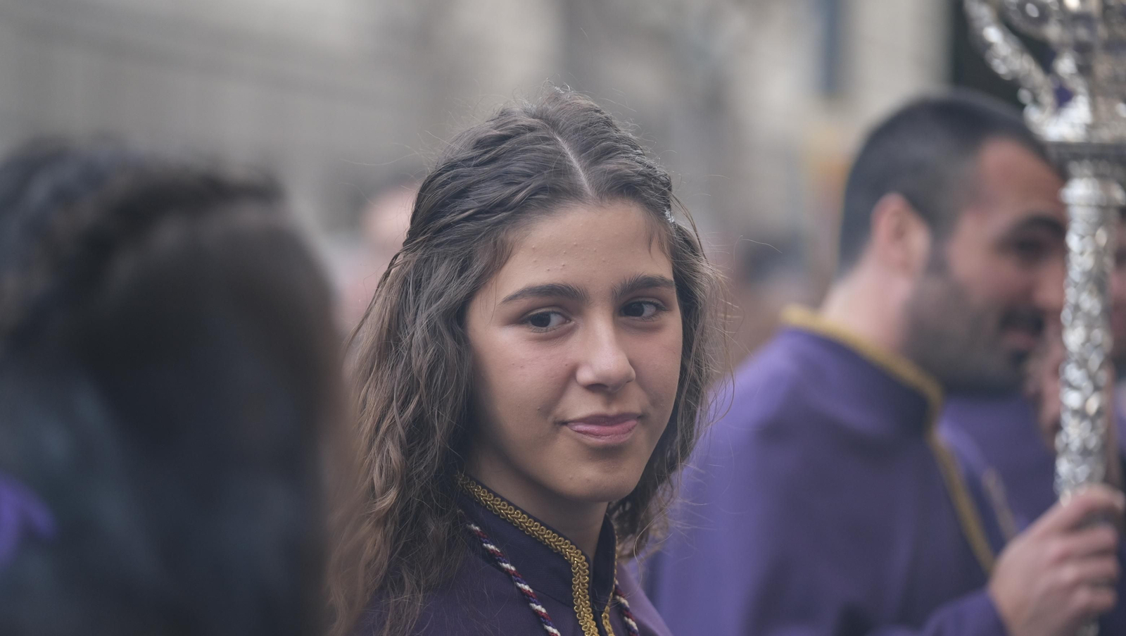 La procesión de Pasión en Almería, en imágenes