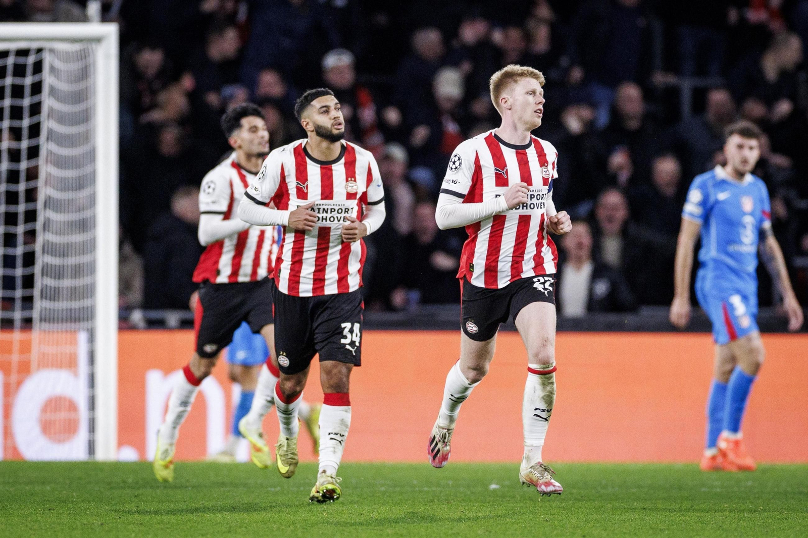 Las imágenes del PSV Eindhoven-Atlético de Madrid