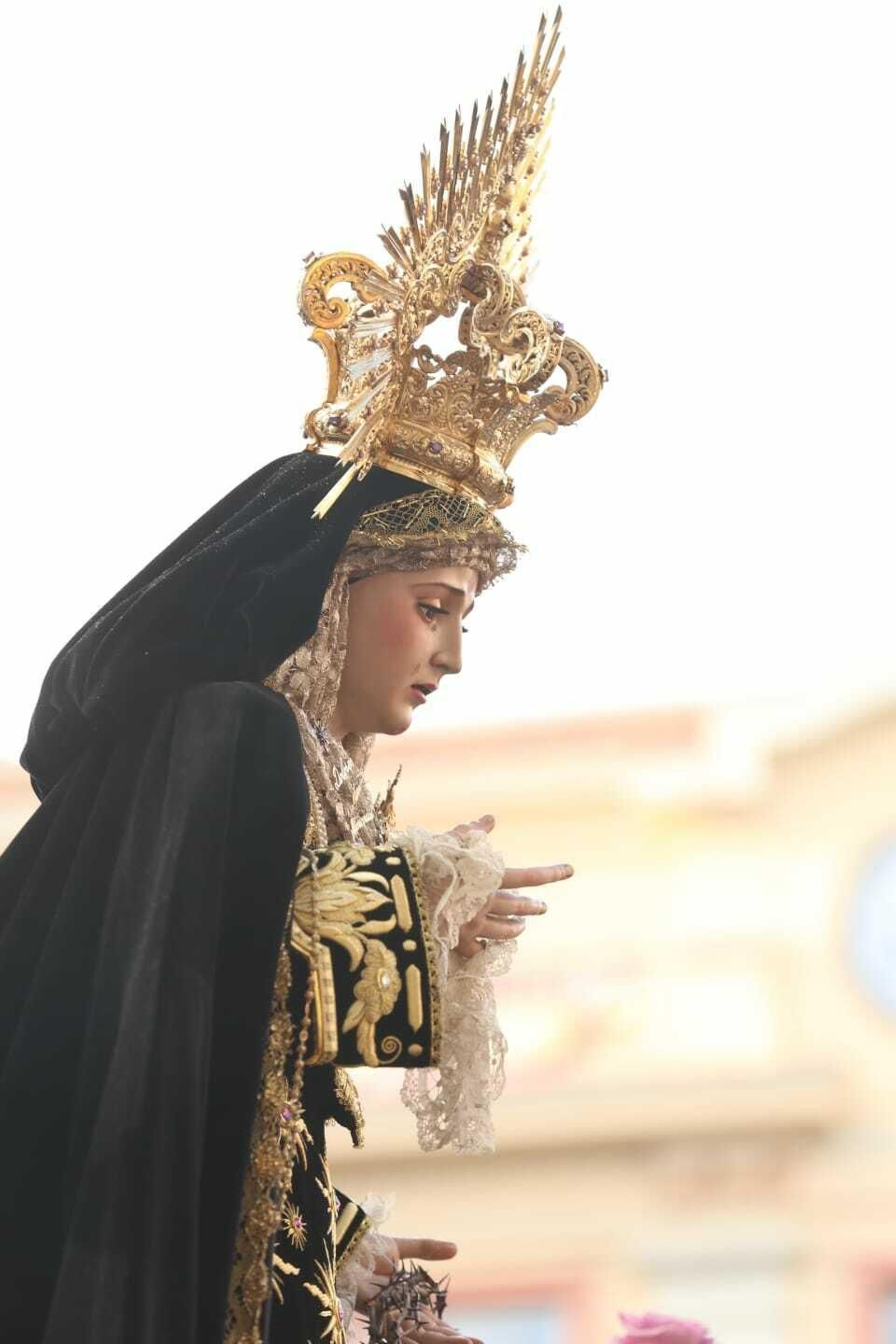 Las fotos de Santa Cruz en el Jueves Santo en Málaga Las fotos de Santa Cruz en el Jueves Santo en Málaga