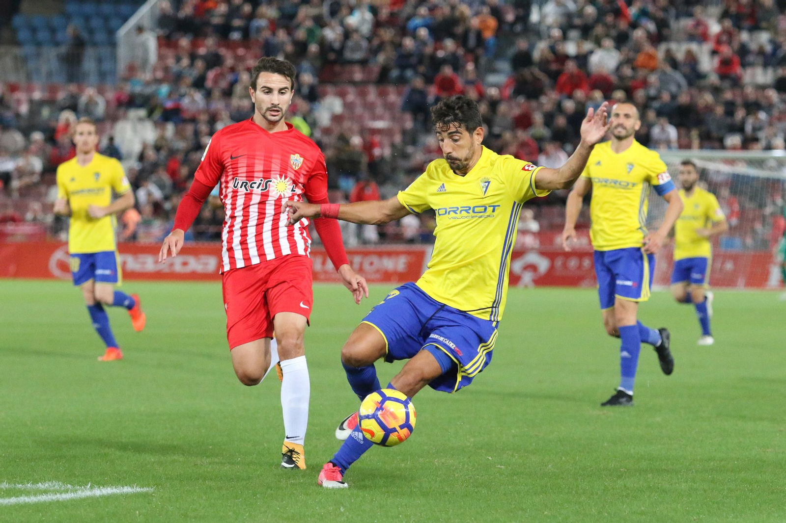 El UD Almería-Cádiz CF, en imágenes