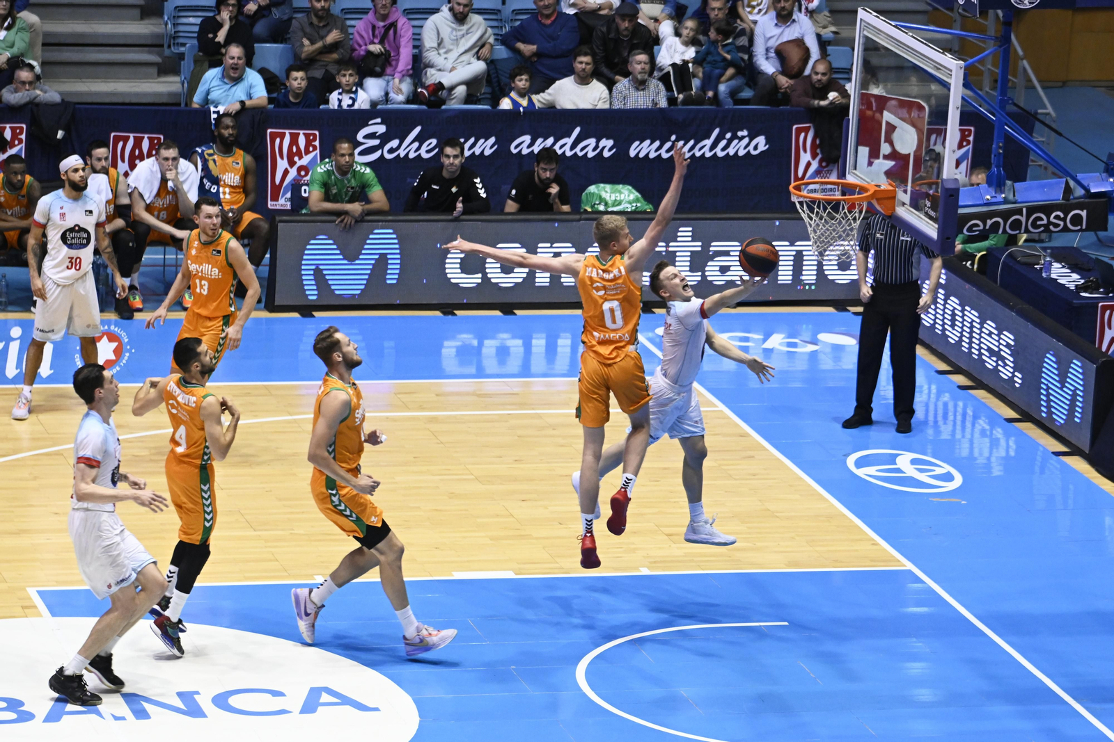 Las fotos del Obradoiro - Betis Baloncesto