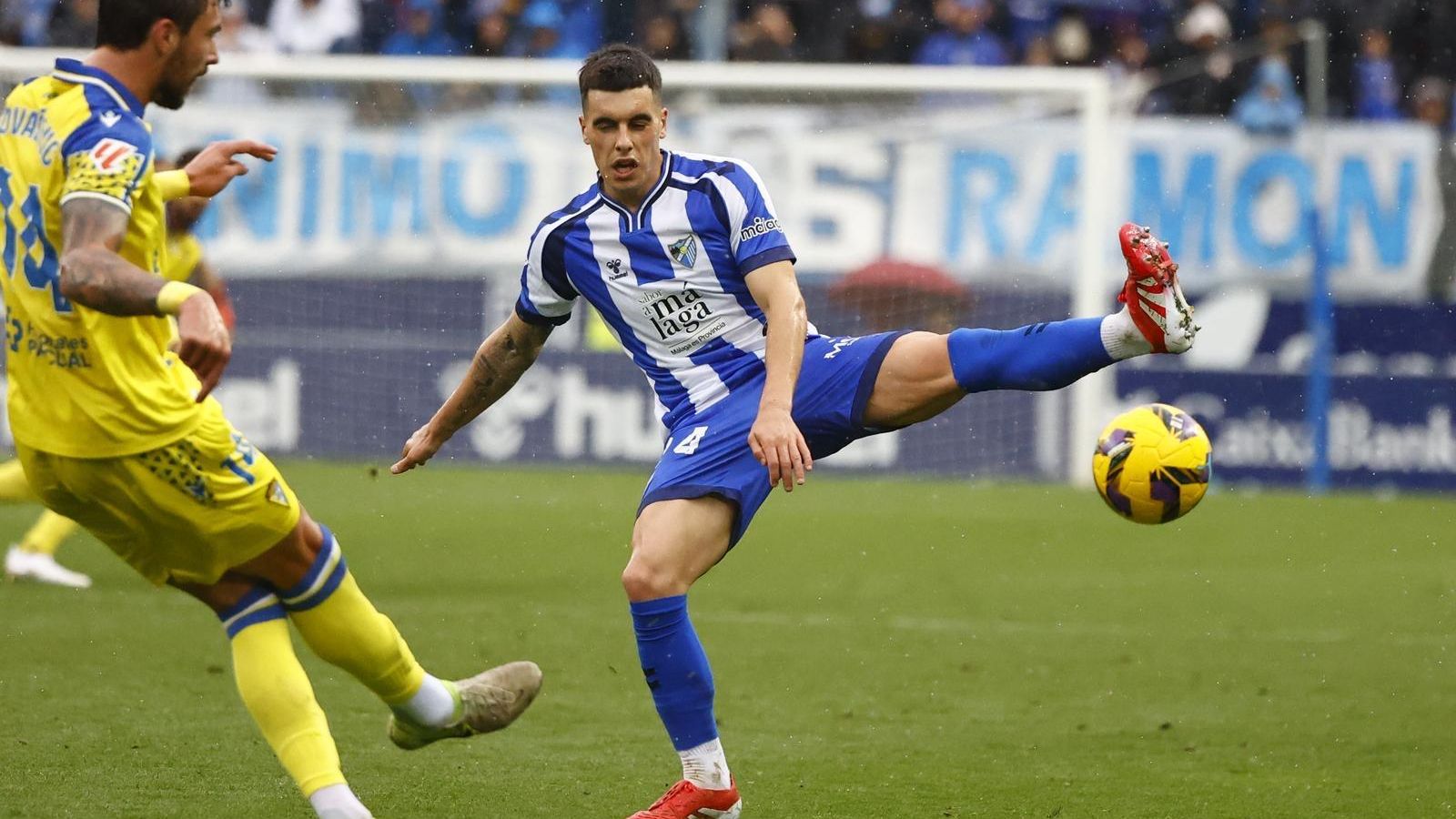 El Málaga CF-Cádiz, en fotos
