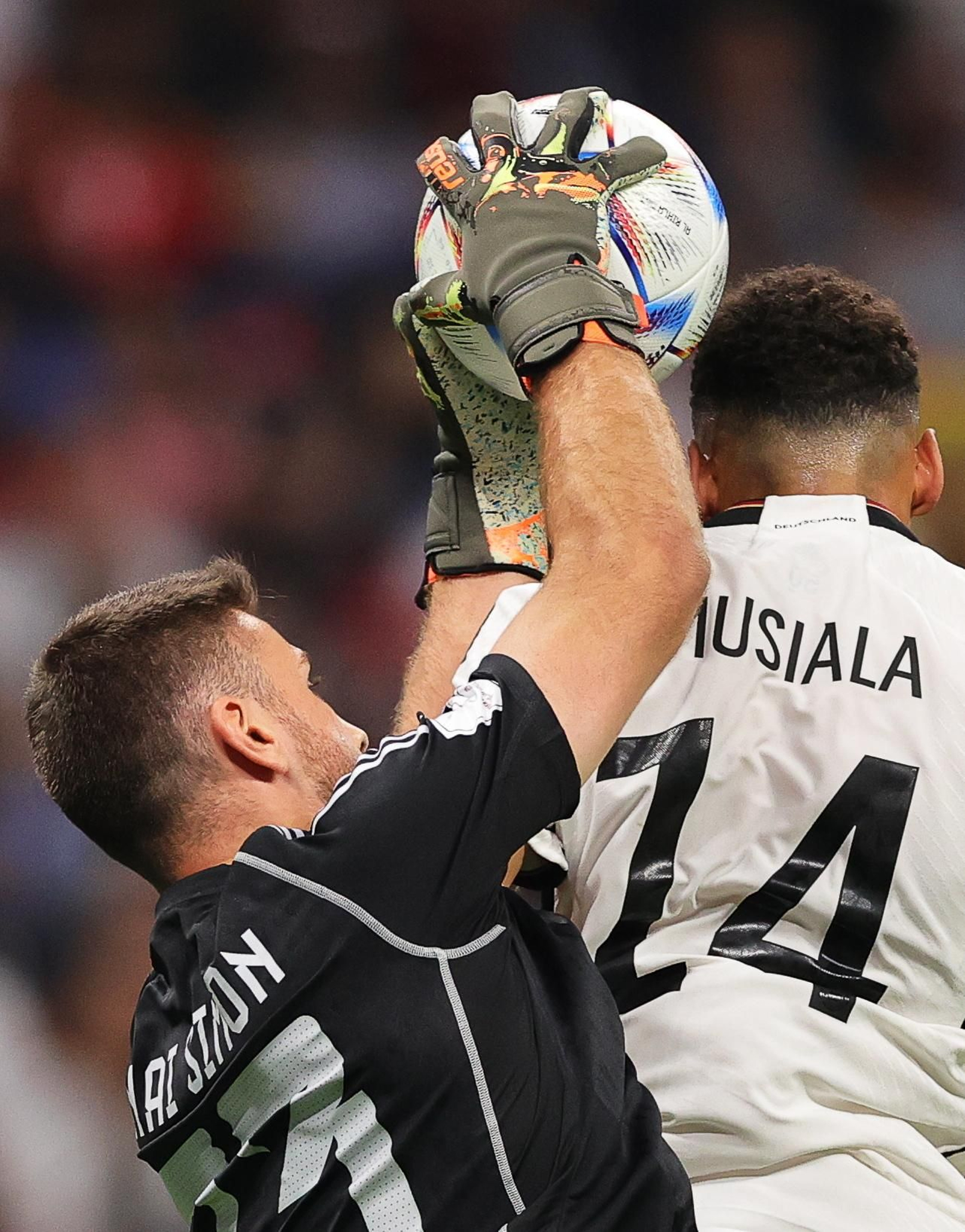 Las fotos del España-Alemania del Mundial de Qatar