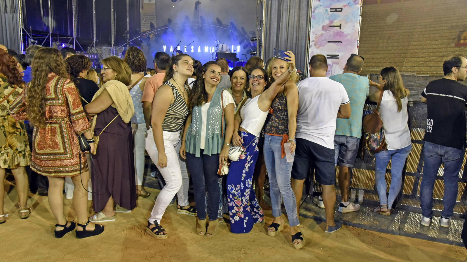 Concierto de Vanesa Martín en la  plaza de toros Las Palomas