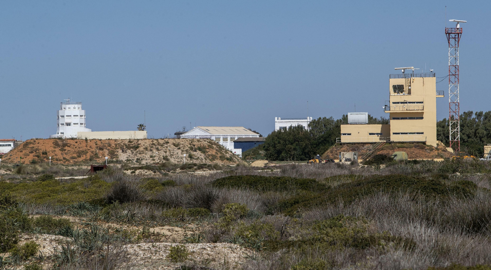 Dentro del Centro de Ensayos Torregorda