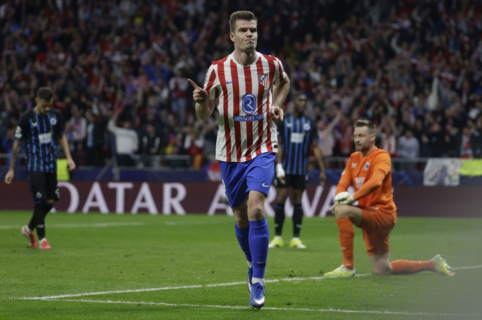 Las fotos del Atlético de Madrid - Brujas