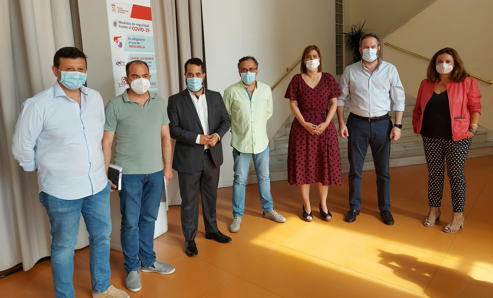 Presentación del acuerdo para la Alcaldía de Baena.