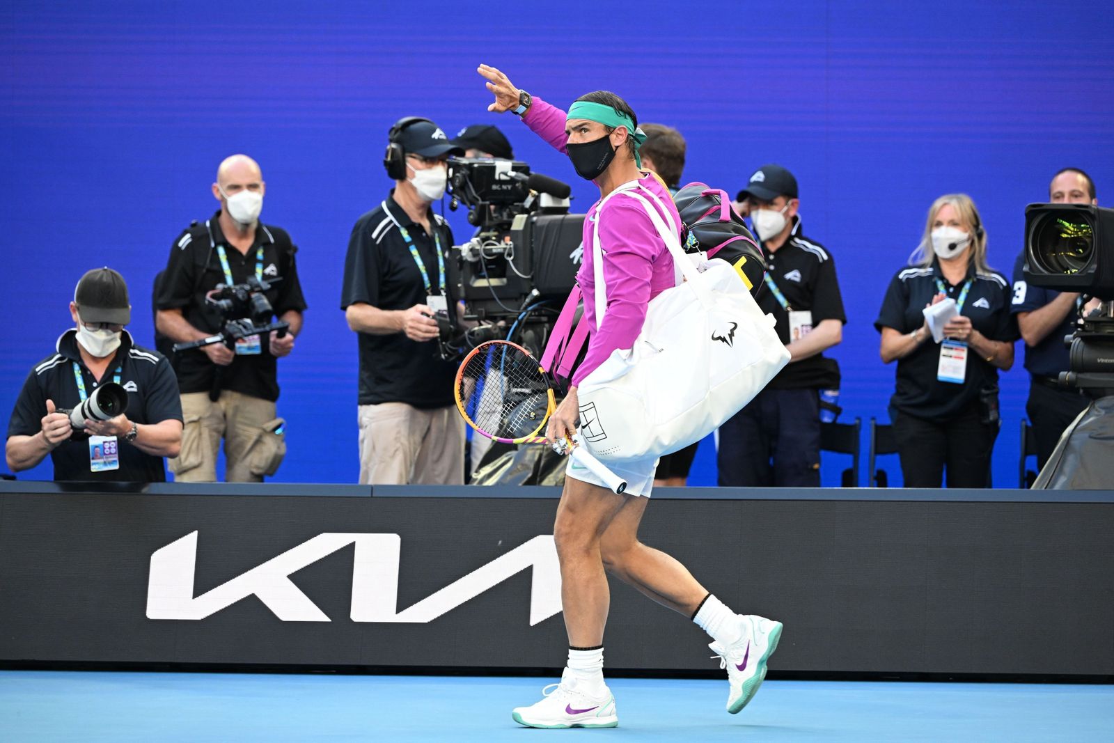 Las imágenes de la gran final entre Nadal y Medvedev (1)