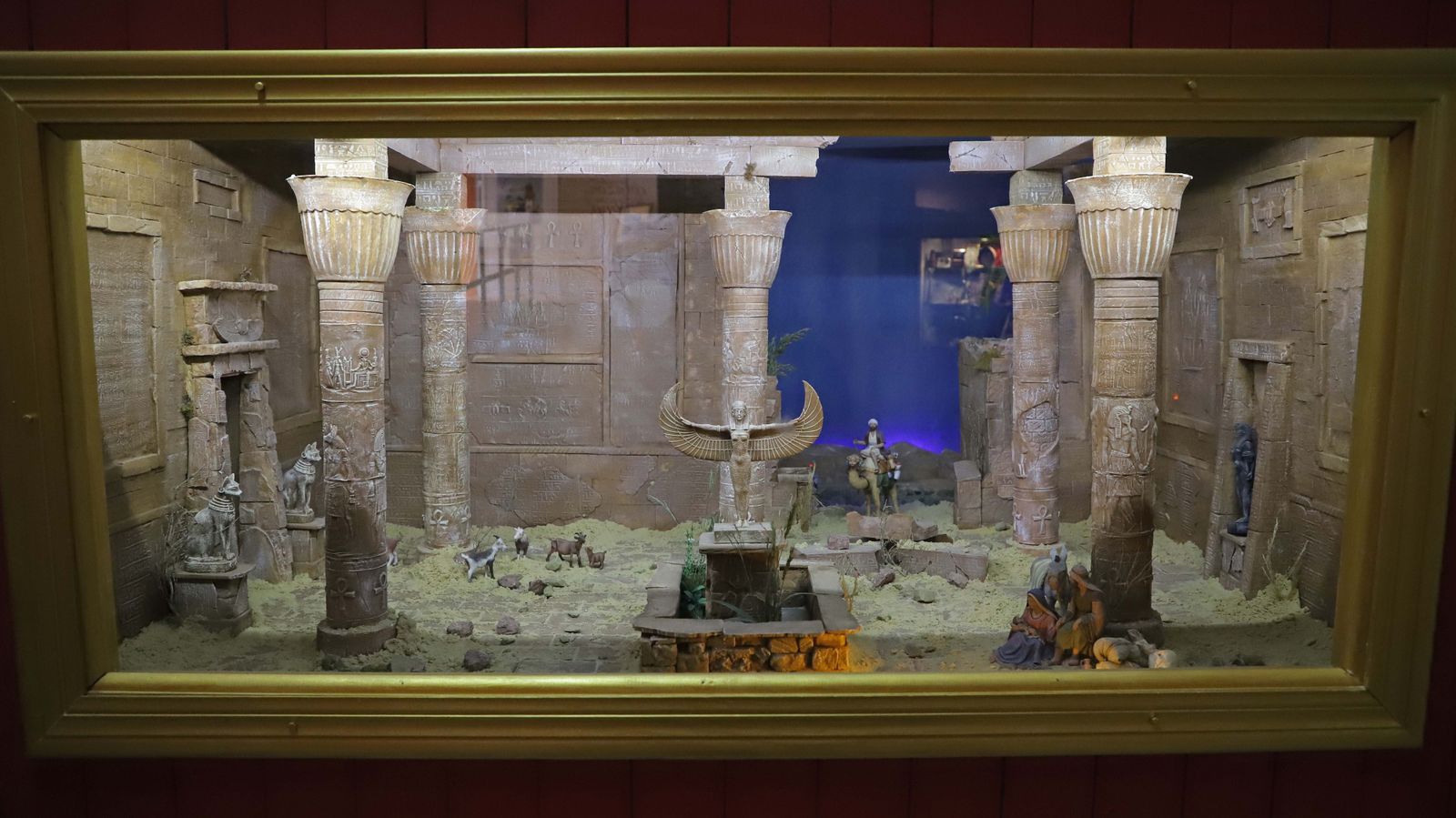 Fotos del Belén del Hotel Garrido en Algeciras