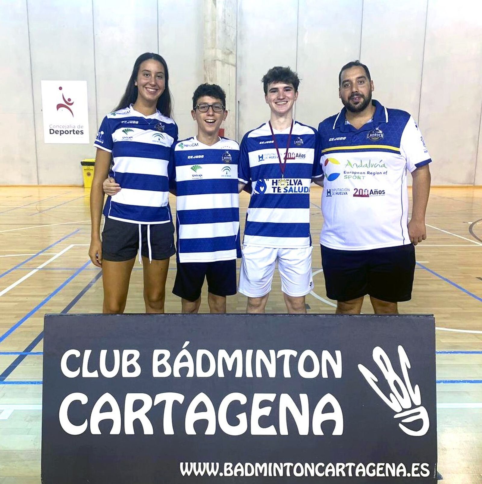 Representación del IES La Orden en Cartagena.