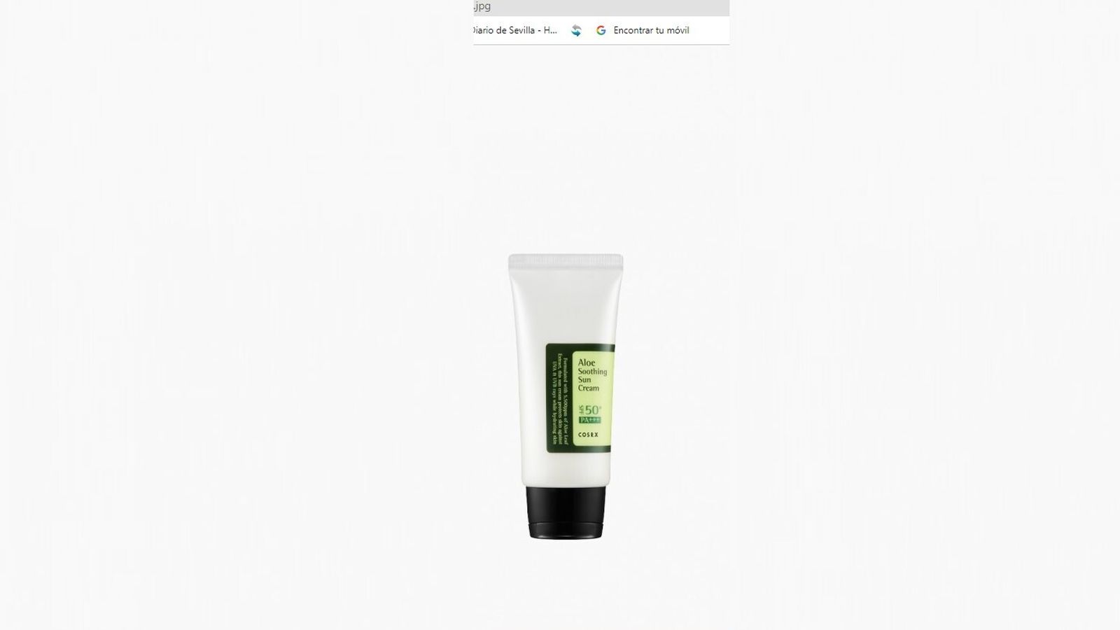 Aloe Soothing Sun Cream