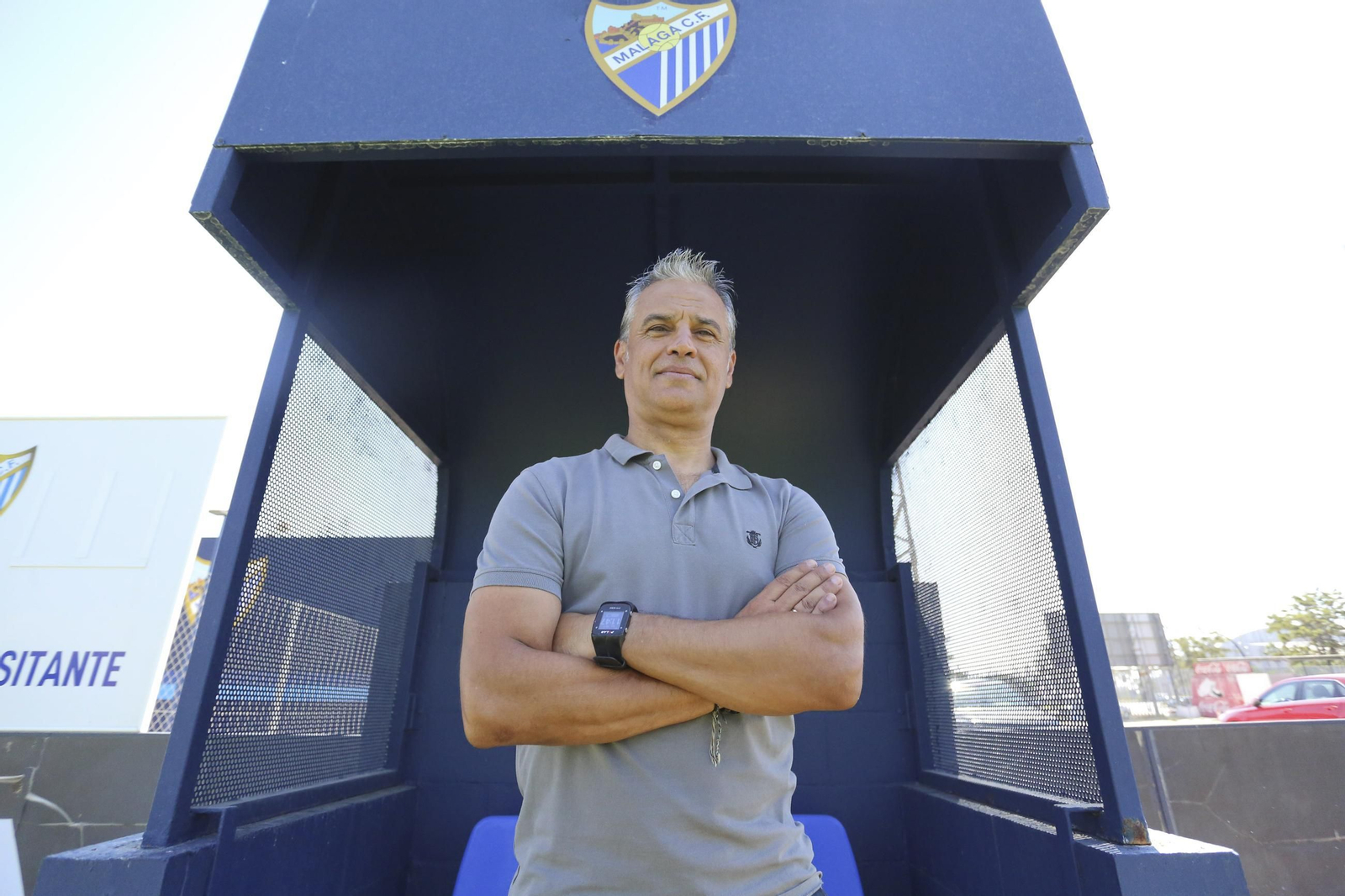 El paso de Sergio Pellicer por el Málaga CF, en fotos