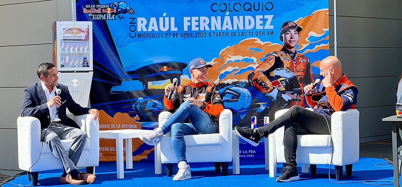 Coloquio con Raúl Fernández en el Campus de Jerez