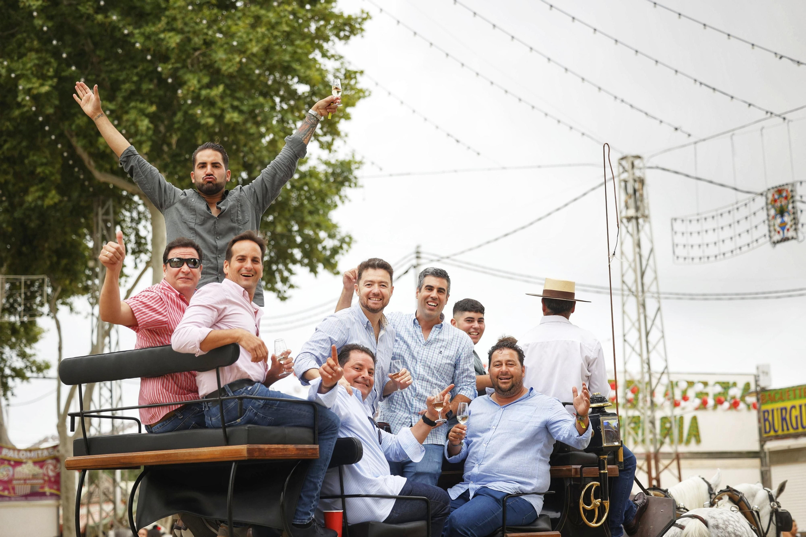 Las imágenes de la jornada del viernes de la Feria de El Puerto 2024