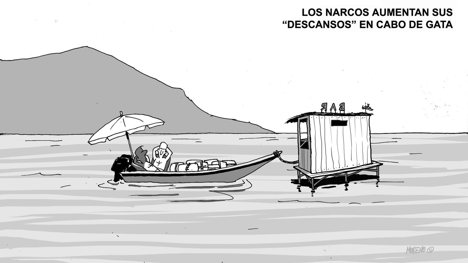 Descanso narcos Cabo Gata