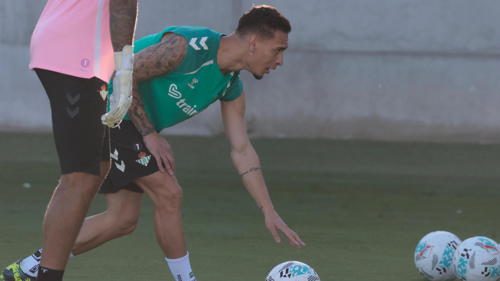 Antony, en un entrenamiento reciente.