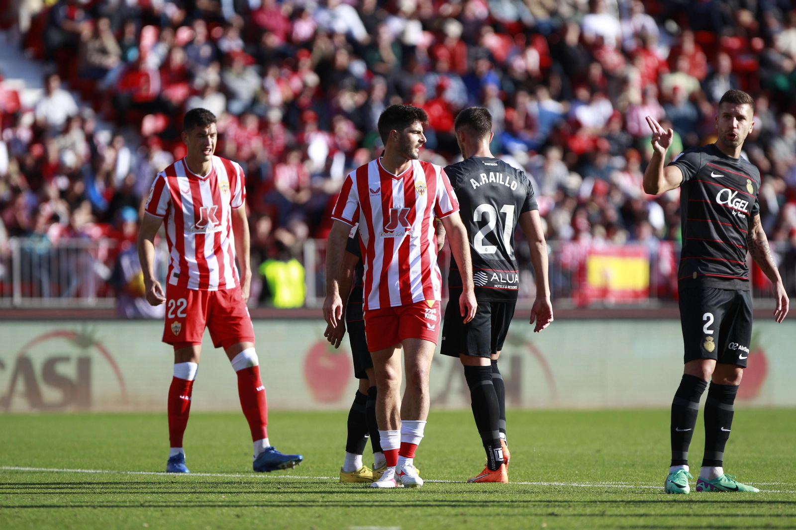 Imágenes del partido U.D. Almería-R.C.D. Mallorca
