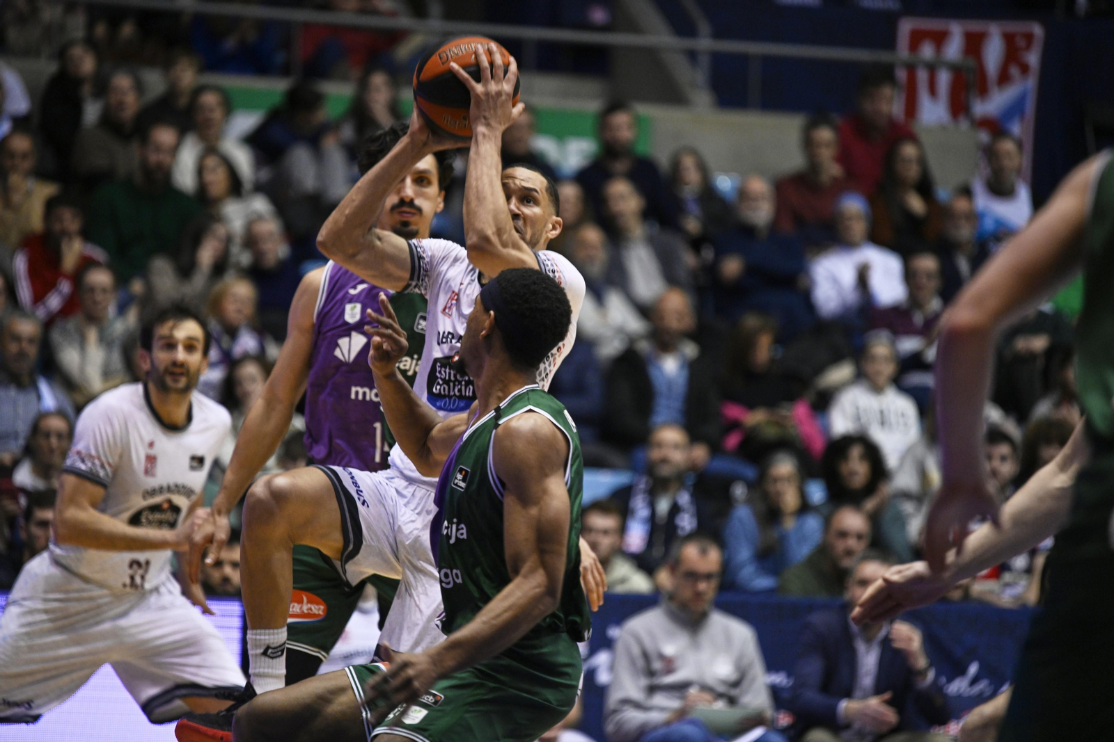 El Obradoiro-Unicaja, en fotos