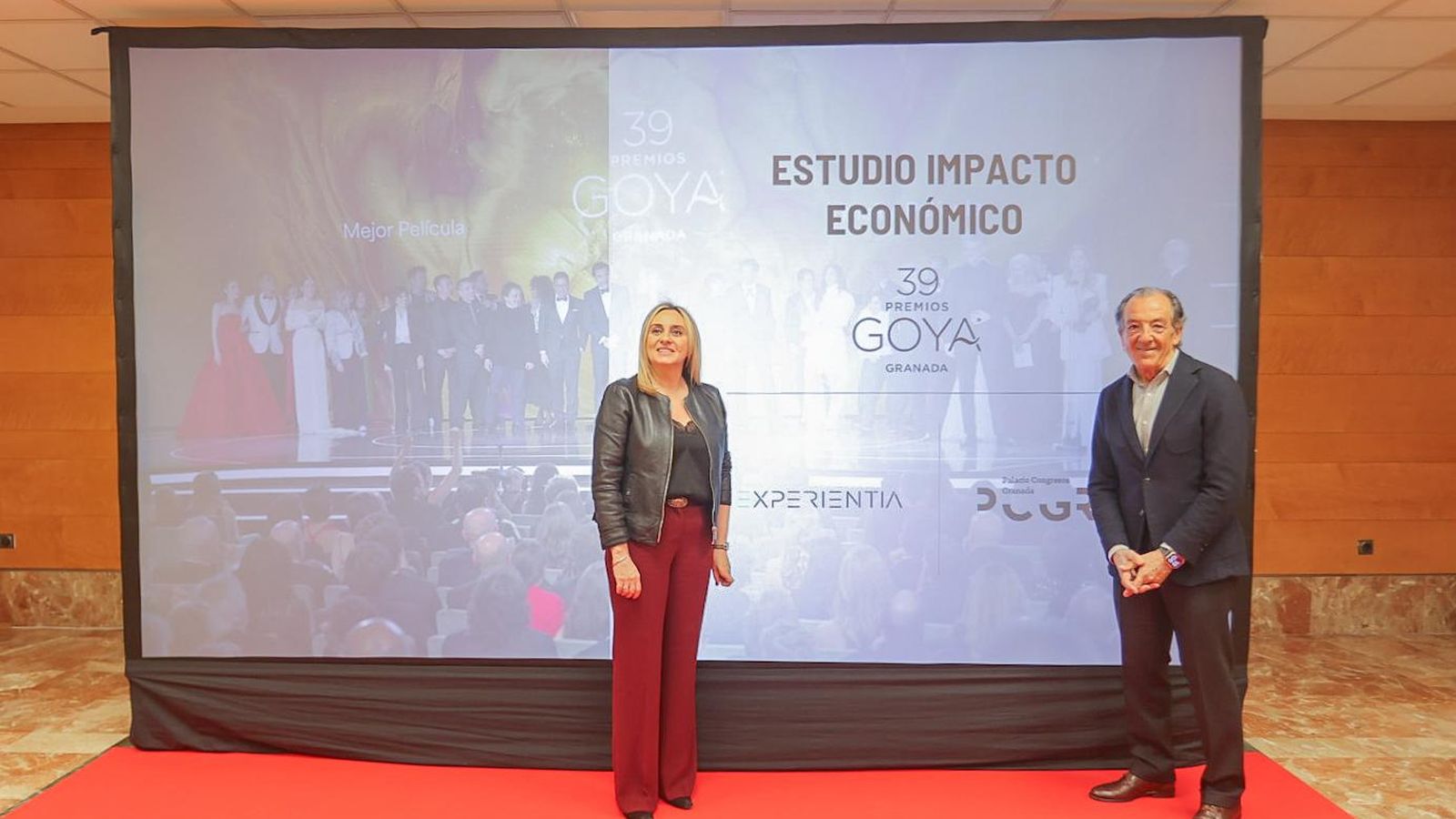 Presentacion del estudio de impacto económico de los Goya en Granada.