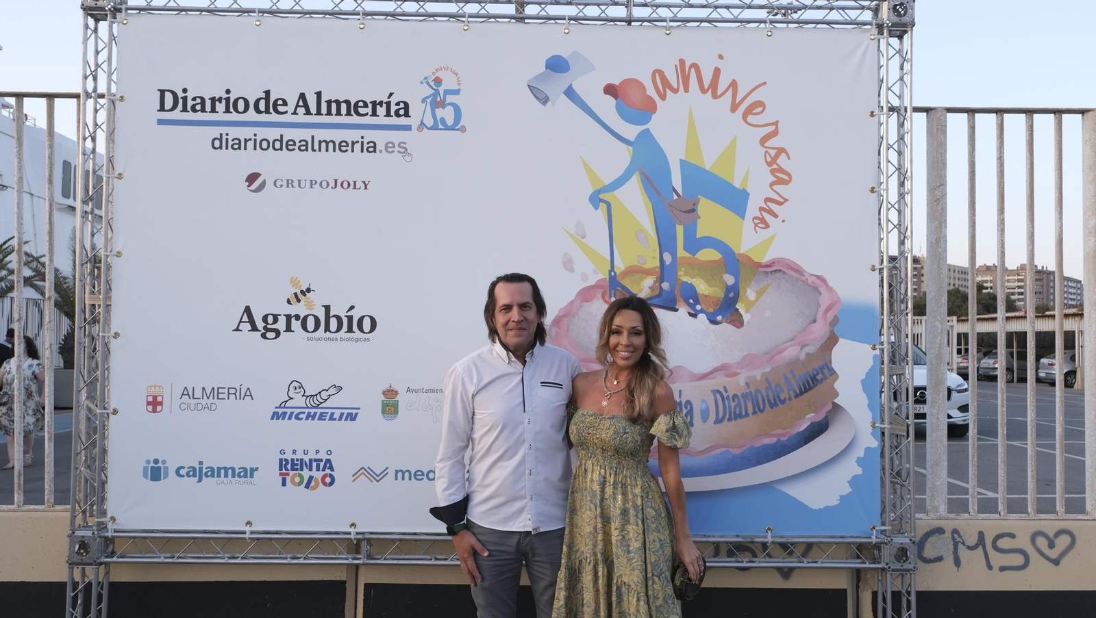 Imágenes de los asistentes a la Gala 15 Aniversario Diario de Almería