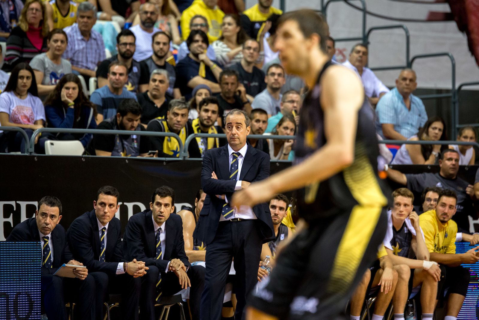 Txus Vidorreta, técnico del Iberostar Tenerife.