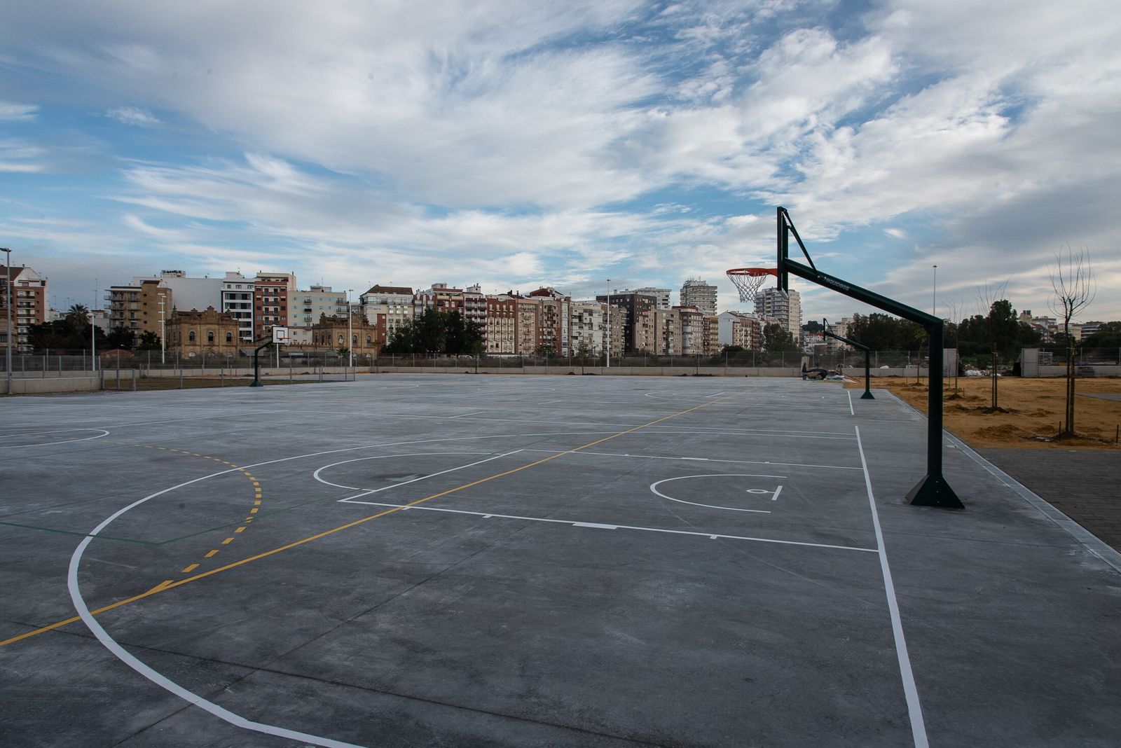 Instalaciones deportivas del colegio.
