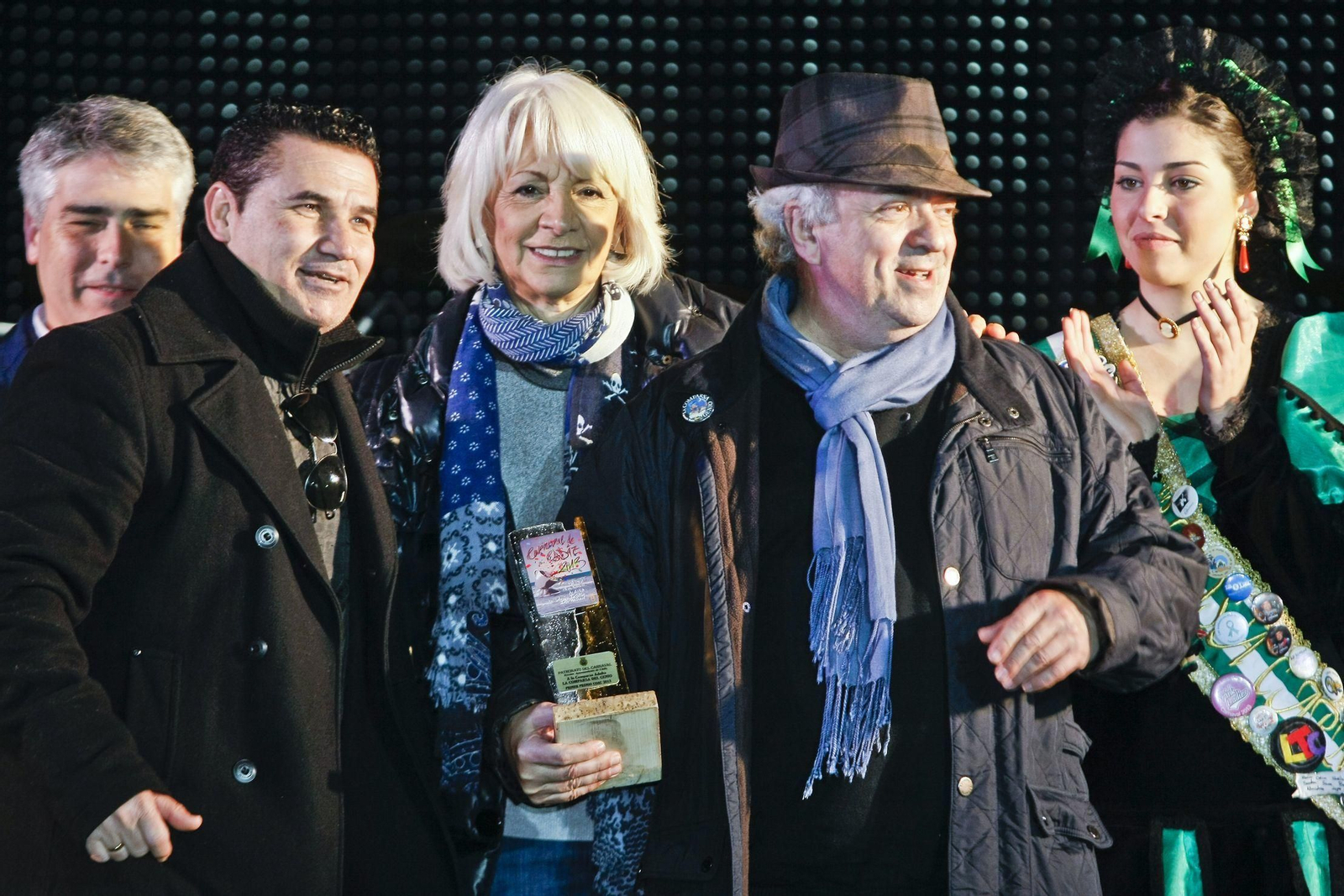 Así era la entrega de premios del COAC - Homenaje al Comparsista