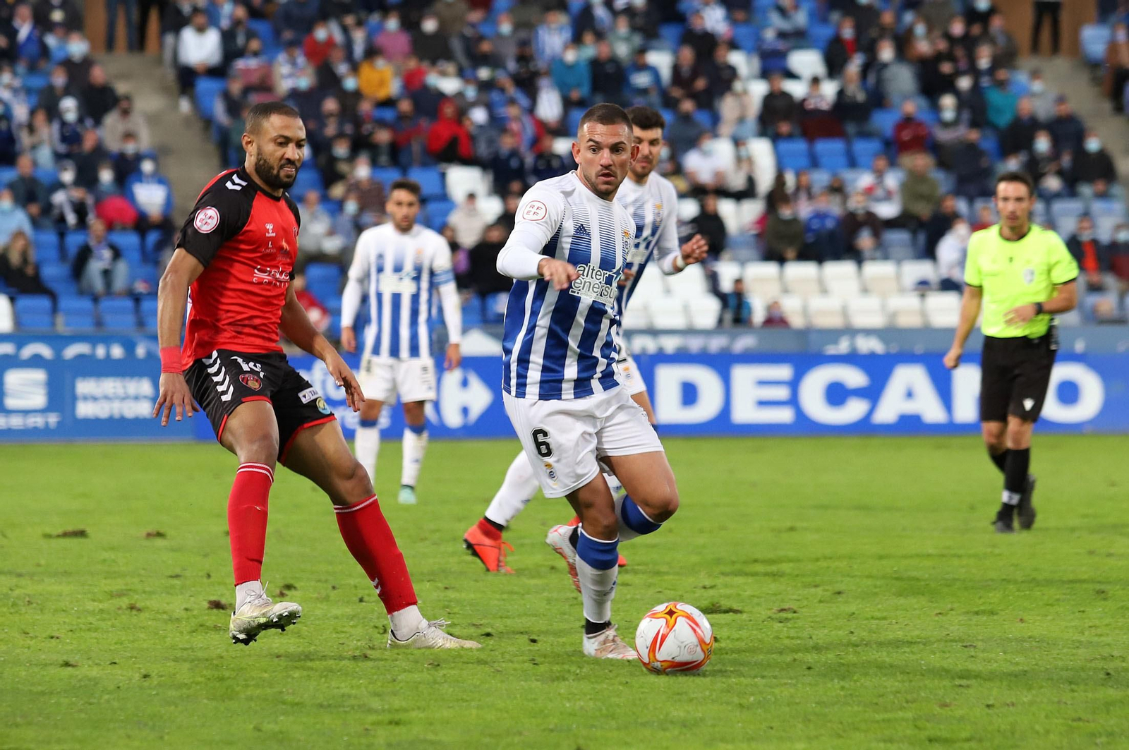 Imágenes del Recreativo de Huelva-Puente Genil
