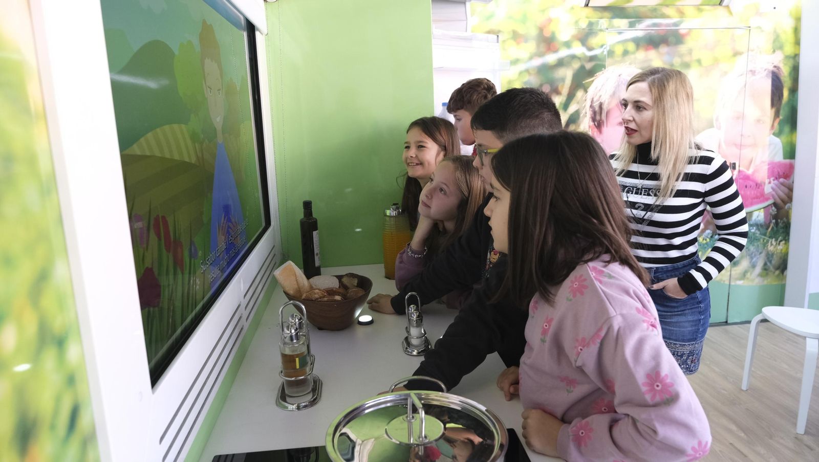 El Fritibús escolar, en imágenes